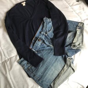 Jcrew v neck sweater